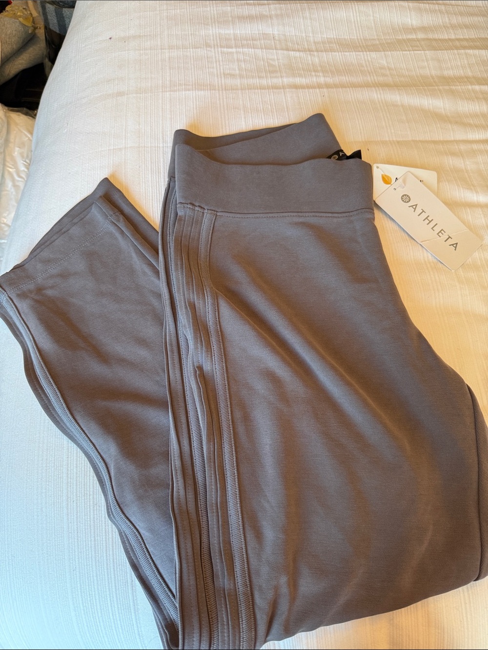 Athleta Women's Slate Gray High-Rise Performance Leggings